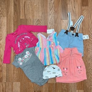 6 Piece Bundle 6-9 Months